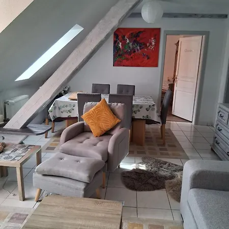 Spacieux A Avec Vue Sur Jardin, 100 M² アパート インガースハイム